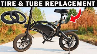 Ebike (Jetson Bolt Pro) Tire & Tube Replacement - Folding Electric Bike 2021 [DETAILED GUIDE]