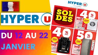 catalogue HYPER U | SOLDES -50% du 12 au 22 janvier 2022 💝 Arrivage - FRANCE