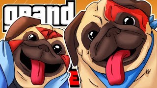 TURNING INTO ANIMALS ON GTA5 [Funny Moments] w/Delirious