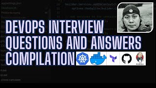 DevOps Interview Questions And Answers Compilation | Linux | Kubernetes | Terraform | Docker | GIT