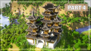 How to Build a Japanese Castle in Minecraft - [Tutorial 4/6]