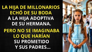 LA HIJA DE MILLONARIOS ECHÓ DE SU BODA A LA HIJA ADOPTIVA DE SU HERMANA. PERO NO SE IMAGINABA...