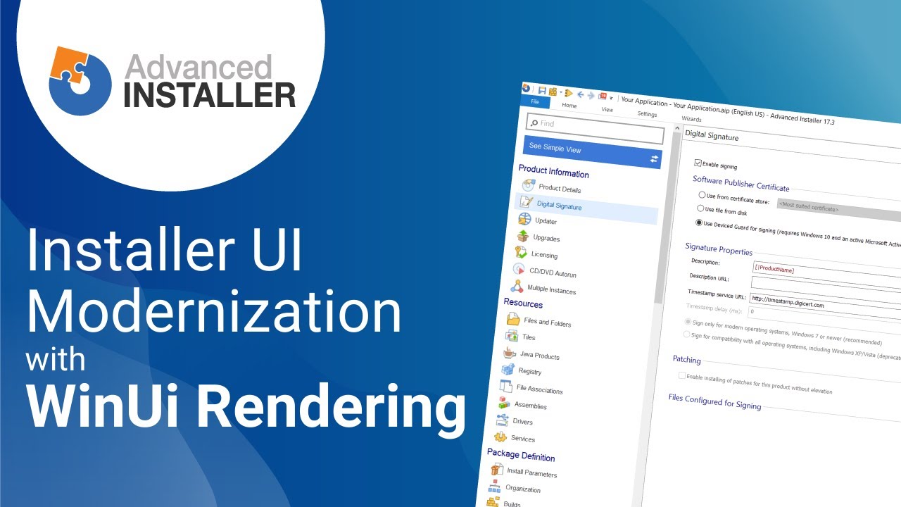 Installer Ui Modernization With Winui Rendering Youtube