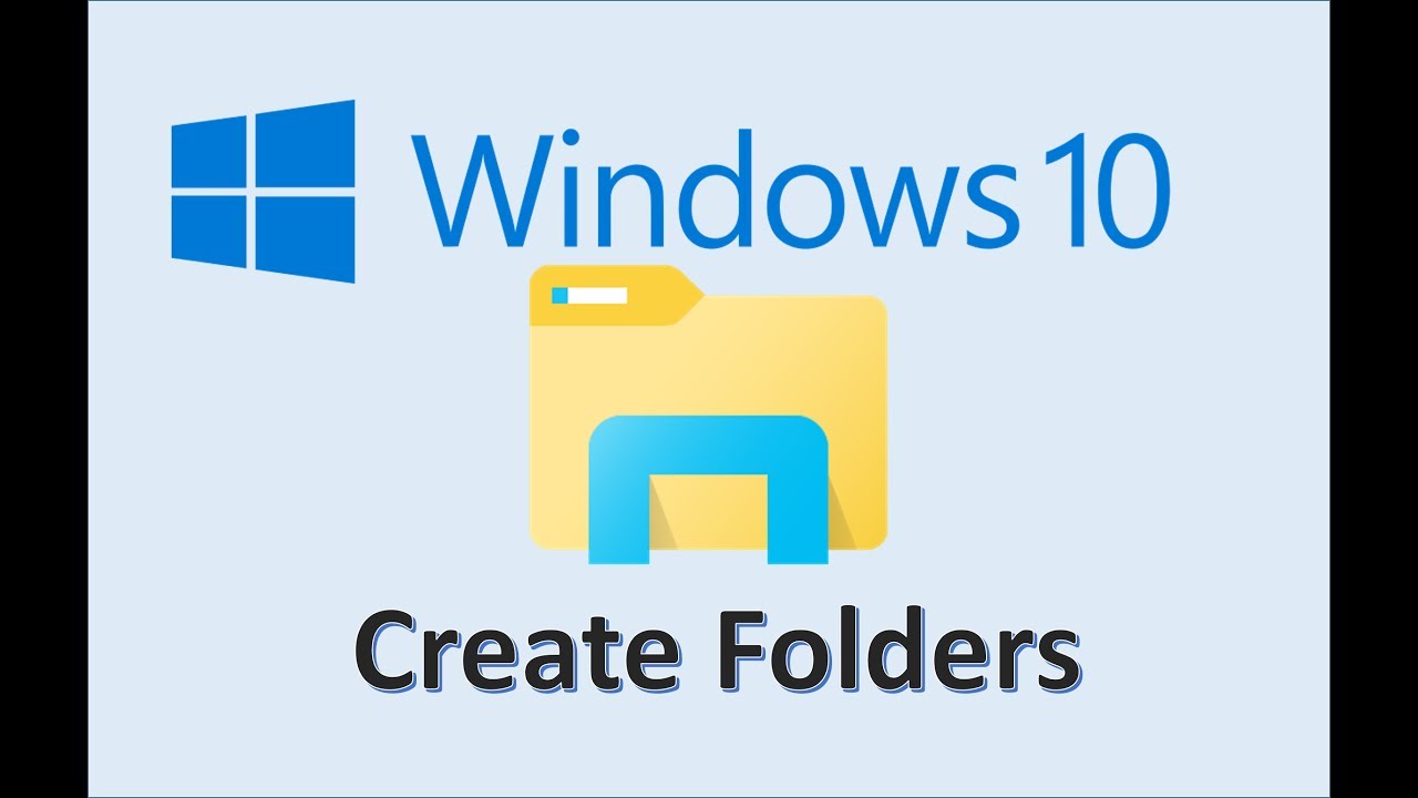 Windows 10 - Create Folders - How To Make A New Folder And Organize ...