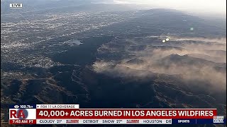 Sunday Los Angeles Fire Update, 16 Dead, 60 Missing, Looting