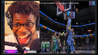 This Game...HAD ME HYPE!!! Boston Celtics Vs Memphis Grizzlies |REACTION|
