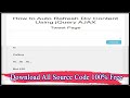 How to Auto Refresh Div Content Using jQuery AJAX | Code Hunter
