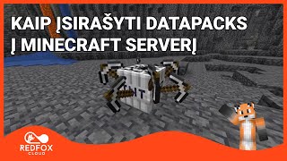 Kaip įsirašyti datapacks į Minecraft serverį