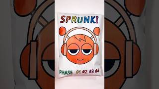 SPRUNKI Oren | ASMR Phase 1vs2vs3vs4#squishy#blindbag #papercraft  #sprunkiincredibox