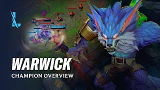 Warwick Champion Overview | Gameplay - League of Legends: Wild Rift