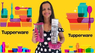 ABRINDO CAIXAS TUPPERWARE | SEMANA 02 VITRINE 01/2024/JO TUPPERWARE