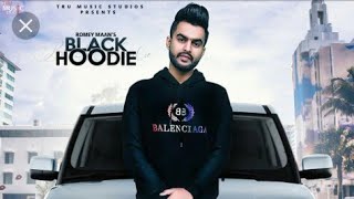 New punjabi song/by romey maan black hoodie/punjabi latest song whatsapp status