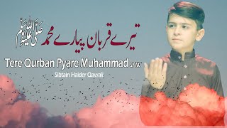 Tere Qurban Pyare Muhammad qawali Sibtain Haider | Tere Qurban pyary Muhammad qawali lyrics