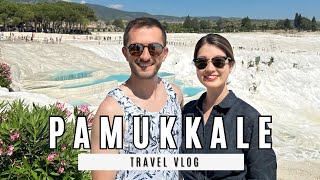 【トルコ旅行vlog】ガッカリ世界遺産って本当？ パムッカレ/高級ホテルで癒される旅🫶Travel vlog in Turkey/Pamukkale/Antalya