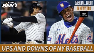 Who's thriving, who's struggling so far in New York baseball? | Baseball Night in NY | SNY