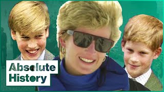 The Story Of Prince William And Prince Harry's Childhood | Absolute History
