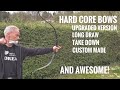 Upgraded long draw takedown Turkish style Bow by Hard Core Bows - Wolfgang