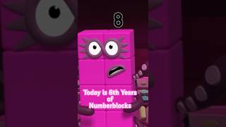 Happy 8th Anniversary of Numberblocks 🎉