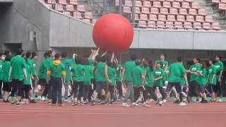 NSG大運動会！大玉送り（ザ・ビッグボール）AIR国際外語・観光・エアライン専門学校 就職　奨学金