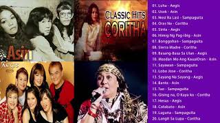 Best Of Asin, Aegis, Sampaguita, Coritha   Best OPM TagaLOG Love Songs of All time Vol 2