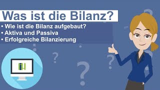 Bilanz - Was ist das? (einfach erklärt)