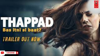 Thappad trailer|thappad official trailer|thappad trailer taapsee Pannu|thappad movie Video song|
