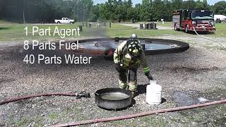 NFPA 18A Section 7.7 Fuel Neutralization Test for Encapsulator Agents