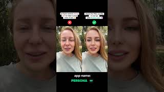 Persona app - Best photo/video editor #cosmetics #hairstyle