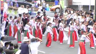 106　内子高校郷土芸能部　アクトピア会場 えひめYOSAKOI祭り2014