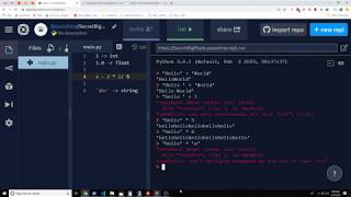 Teals Python 1.02: Interactive mode