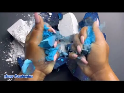 Vibrant Dyed Gymchalk Asmr Oddly Satisfying Youtube