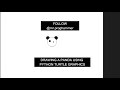 Draw A Panda Using Python Turtle Graphics || PythonProgramming