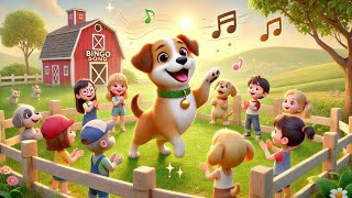 🐶🎶 Bingo was his Name 🎵🌟| preschool kids song| LuluLand