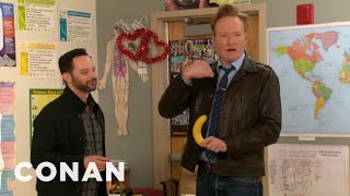 Conan & Nick Kroll Teach A Sex Ed Class | CONAN on TBS