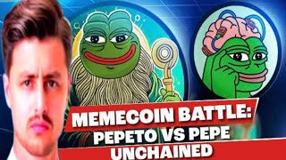 MEMECOIN CLASH: WALL STREET PEPE ( $WEPE ) VS . PEPETO | FULL BREAKDOWN!