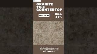 Upgrade Your Kitchen with Durable Granite Tile Countertops| Buy Online| California  #interiordesign