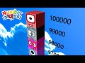 Numberblocks CUBE Step Squad 1 - 1000 to 1,000,000 MILLION to 10,000,000 MILLION BIGGEST Numbers