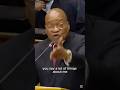 When President Zuma loses his temper towards Malema #malema #jacobzuma #eff