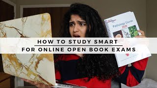 How to study SMART for ONLINE OPEN BOOK exams | Imperial College Student