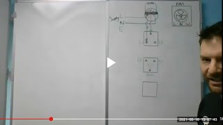 How to connect up 1-way and 2-way lighting with a fan