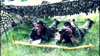 Reconnaissance units of the Lithuanian National Defence Volunteer Forces drills