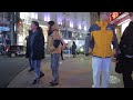 night walk 4k jr shinjuku shinjuku kabukicho okubo park january 23 2025