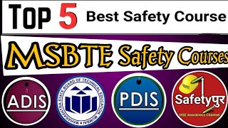 ADIS Safety Course | MSBTE Safety Course🔥 Fire safety course |  Safety Management Course #safetypur