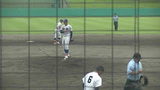 【広島東洋カープ 育成ドラフト 1位】知徳高校 小船翼投手 3回 投球 VS 天竜高校 第105回全国高等学校野球選手権記念静岡大会 1回戦 島田球場