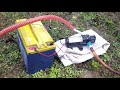 powerful charging sprayer pump for agriculture using 12 volt dc motor