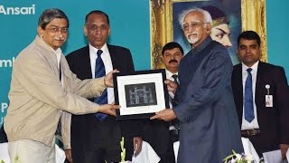 The Hon'ble Vice President attends Mohammed Quli Qutb Shah Memorial Lecture at Maulana Azad | hybiz