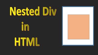 Nested Div in HTML