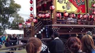 2013年日野祭 大窪町「龍虎車」