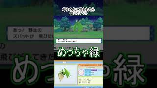 【ポケモンBDSP】ポケトレ連鎖！208番道路でイロチ探し！！【ズバット】　#Shorts