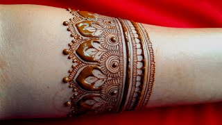 New Full Hand Heavy Bridal Mehndi Design 2025 || Stylish Front Hand Bridal Mehandi Design